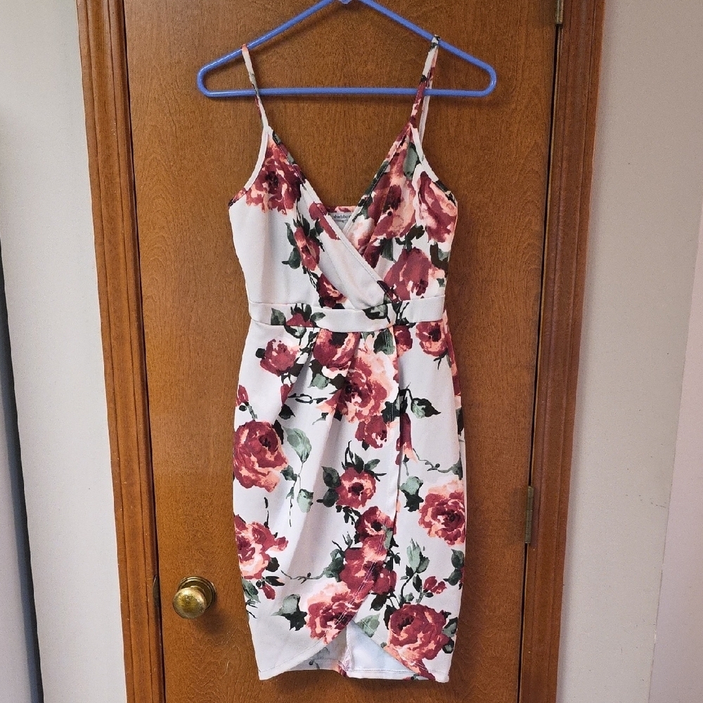 Charlotte Russe Floral Spagetti Strap Dress Small